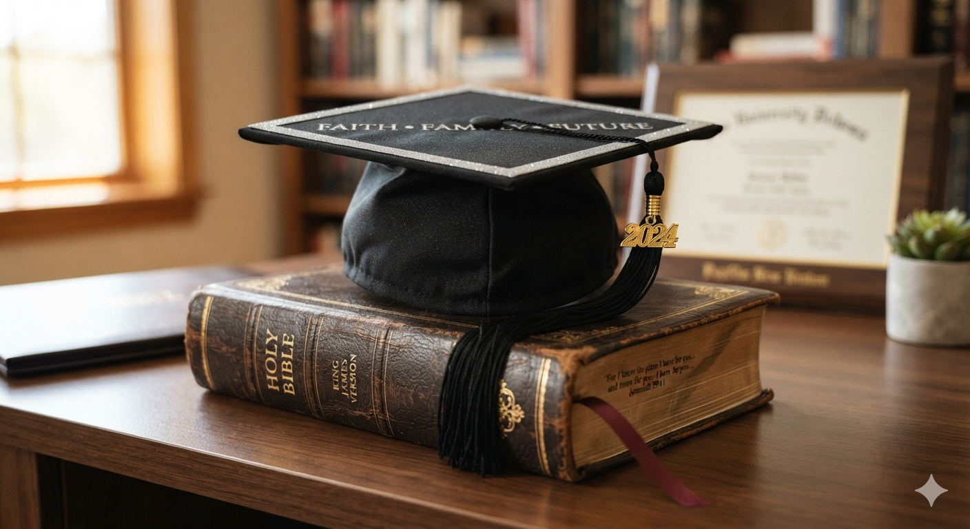 Cap And Bible